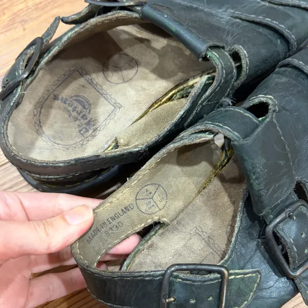 Vintage 90s Dr. Martens 8330 Chunky Leather Fisherman Sandals - Image 5