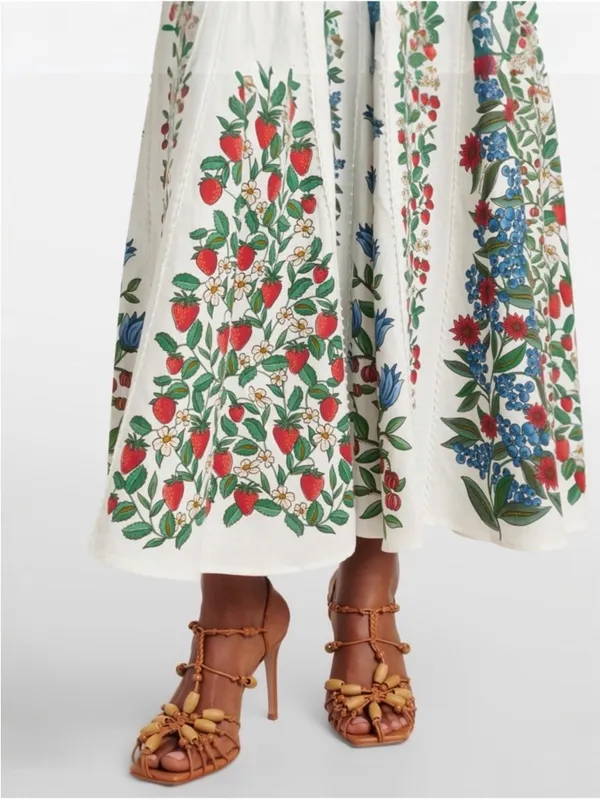 Farm Rio Fruit Beauty Cocktail Maxi Dress - Image 8