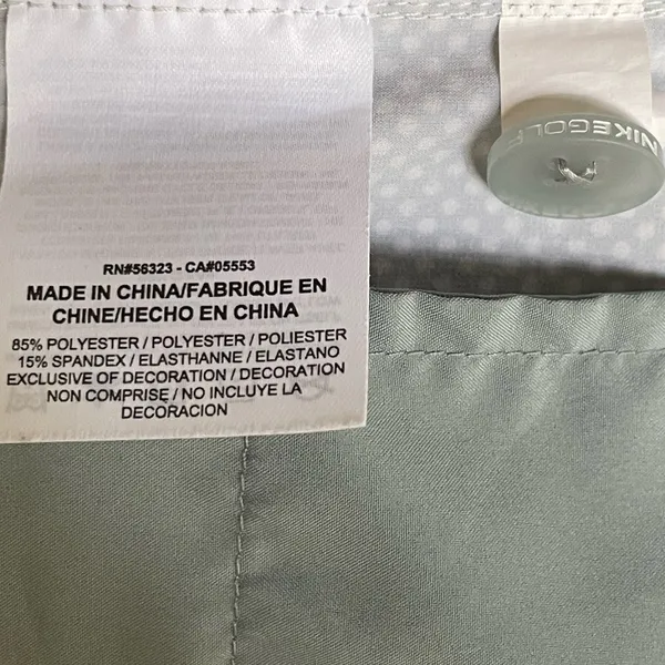 Nike Greens Dri-FIT Golf Shorts Sz 6 - Image 12