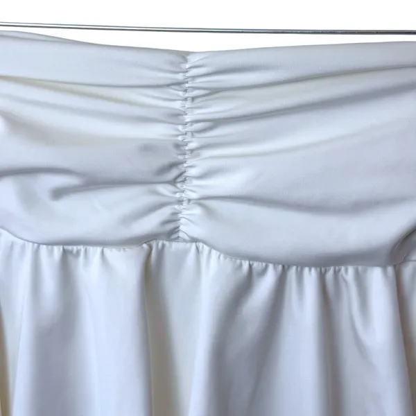 Year of‎ Ours Court Skort White Ruched Athletic Tennis Pickleball Golf Dainty M - Image 6