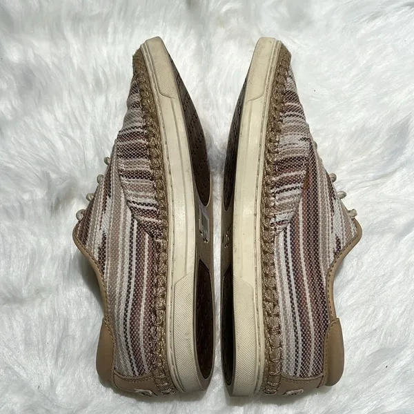 UGG Australia Eyan Canvas Sneakers Rose 9.5.‎ B71 - Image 11