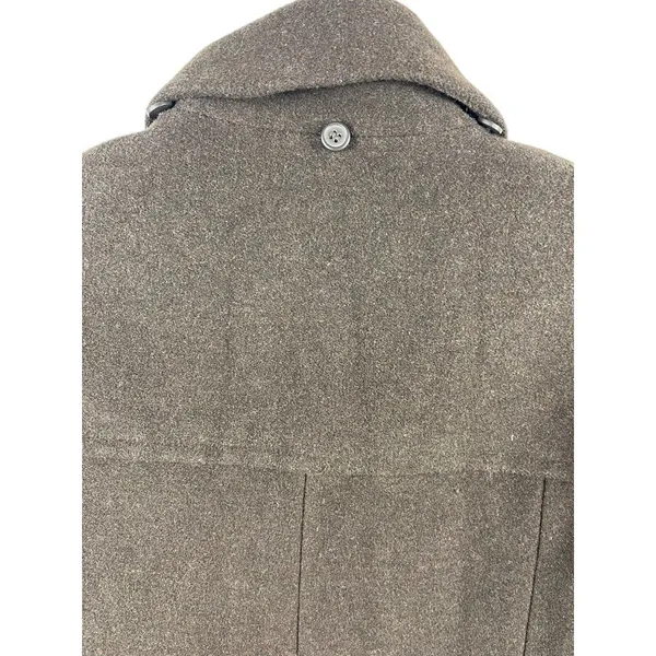 Covington Chocolate Brown Wool Toggle Closure Peacoat L (14-16) - Image 7