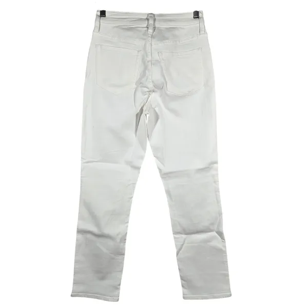 J. Crew Curvy Vintage Slim Straight Jeans White Size 27‎ Style BP494 - Image 2