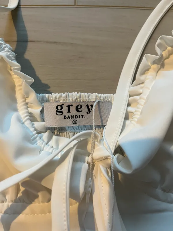 Grey Bandit Mini Dress - Image 2
