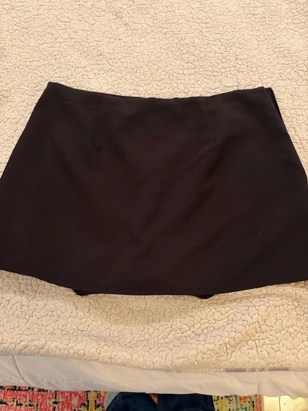 Black mini skirt Size L - Image 7