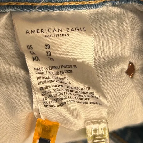 American Eagle‎ Maxi Jean Skirt Blue 20 - Image 7