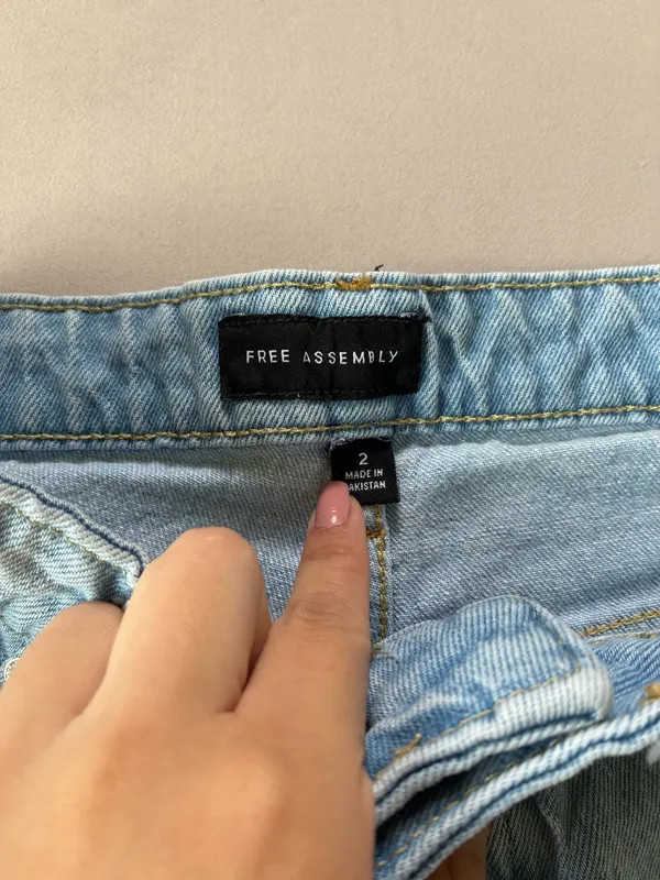 Free Assembly Denim Shorts - Image 2
