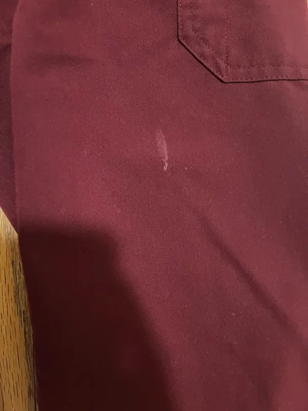 Maroon FIGS Scrub Pants - Image 6