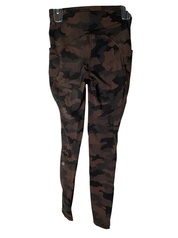 Lululemon Fast and Free Tight II leggings Heritage 365 Camo Brown Earth Multi 4 - Image 2