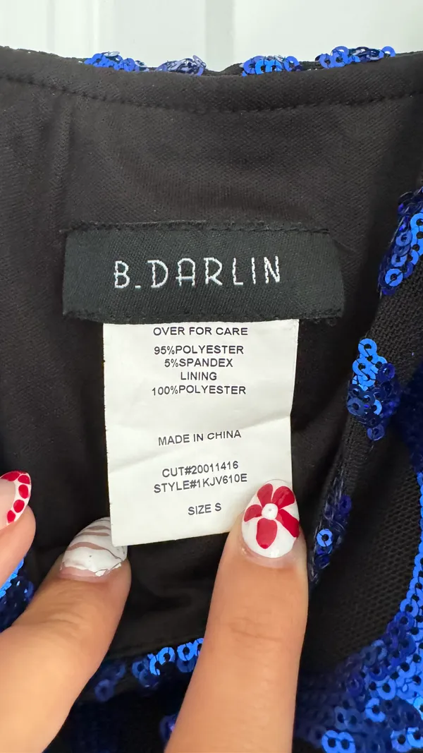 B Darlin Dillard's Homecoming Dress - Image 4
