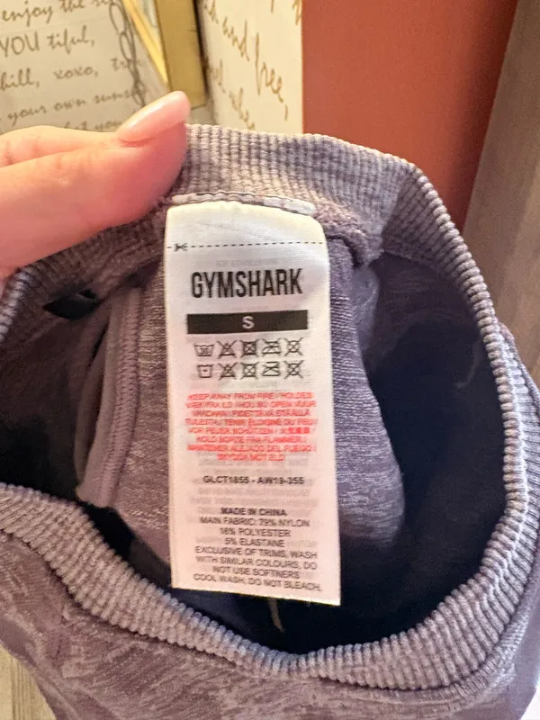 Gymshark Workout Top Long Sleeve - Image 2