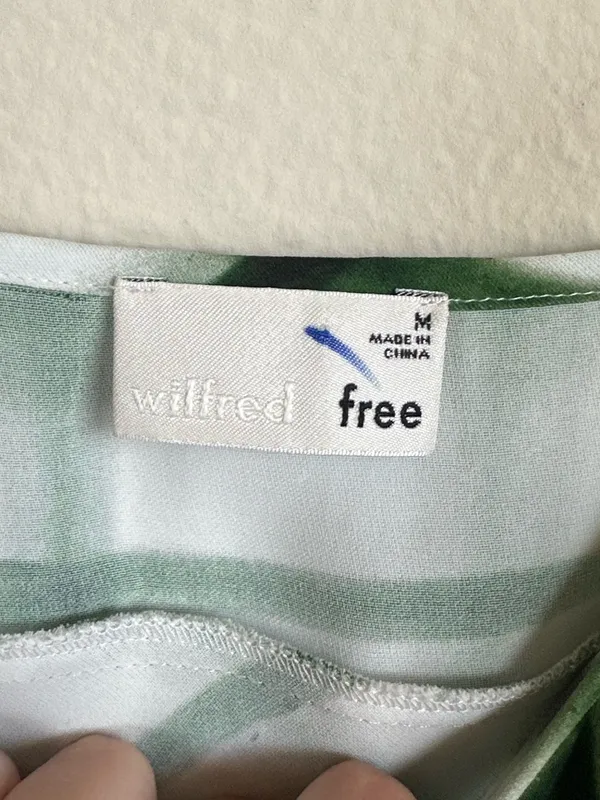 Aritzia Wilfred Free Divinity Painted Plaid Camisole - Image 3