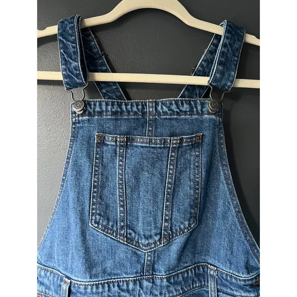 Old Navy Size Small Women's Denim Short Overalls - Image 3