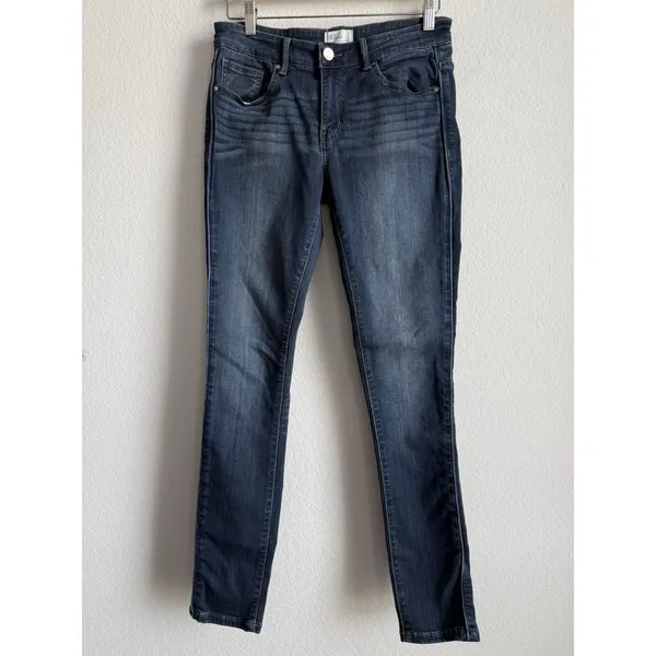 BKE Payton Skinny Jeans 28x31.5 Dark Wash Comfort Stretch Mid Rise Buckle Indie - Image 3