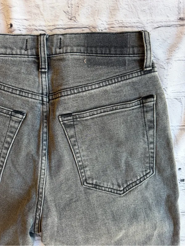 Abercrombie & Fitch The Ankle Straight Ultra High Rise 28 New NWT Black 6 Short - Image 12