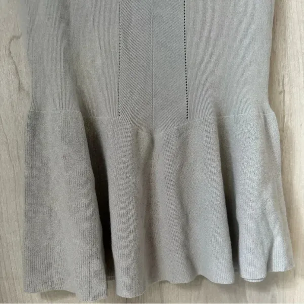 Revolve one grey day peplum grey viscose top‎ NWT - Image 5
