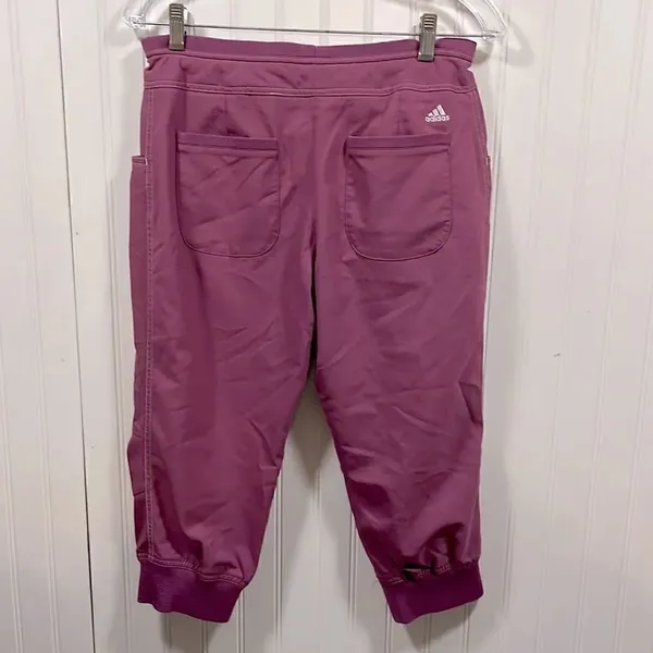 Adidas mid rise Capri joggers - Image 3