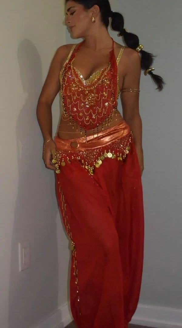Princess Jasmine Red Costume - Image 2