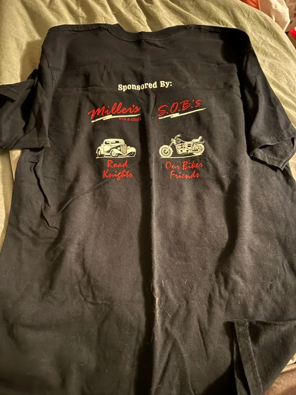 Tee shirt Black Size L - Image 3