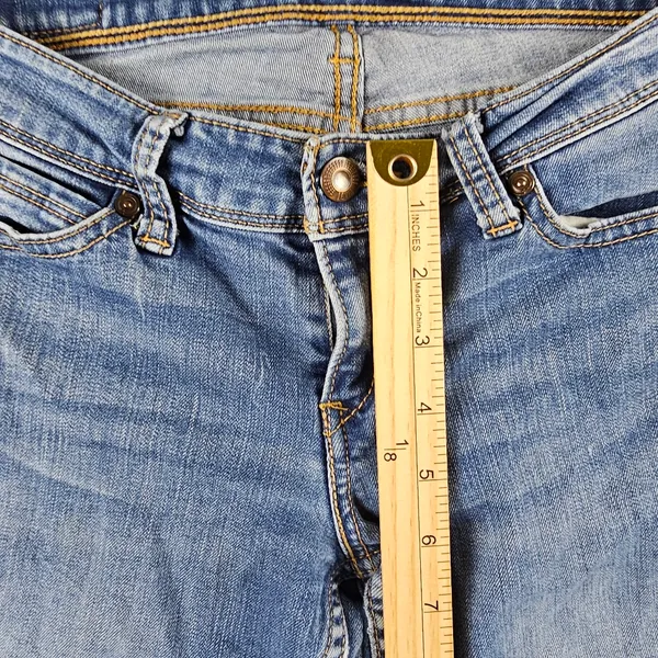 Levis Demi Curve Low Rise Skinny Jeans Blue Women's Size 28x32 - Image 5