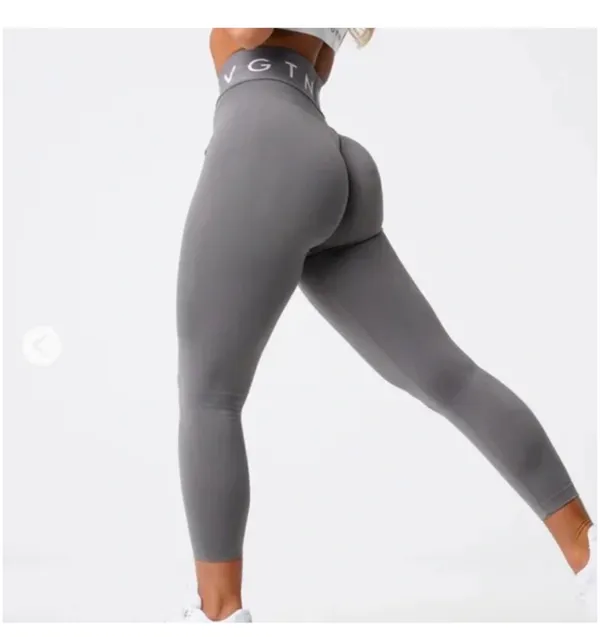 NVGTN Leggings Seamless Grey - Image 2