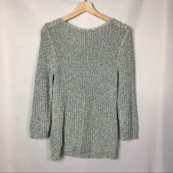 Ralph Lauren Lauren Jeans Company‎ Blue Knit Pullover Sweater L - Image 2