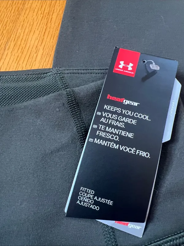 NWT Under Armour Army Green Athletic Leggings - Image 3