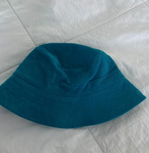 Blue Corduroy Bucket Hat - Image 3