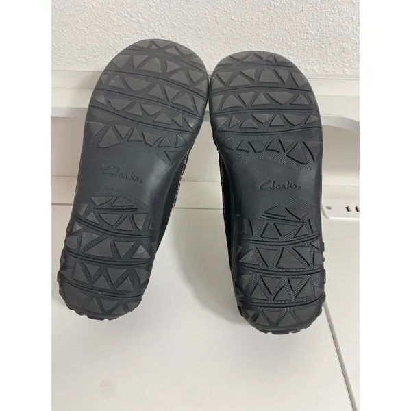 Women’s Clarks Haley Stork Black Comfort Flats Size 9 N Barely Worn - Image 8