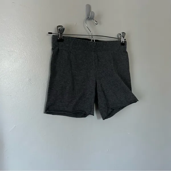 Garage Women’s Charcoal Grey Stretch Knit Shorts - Image 2