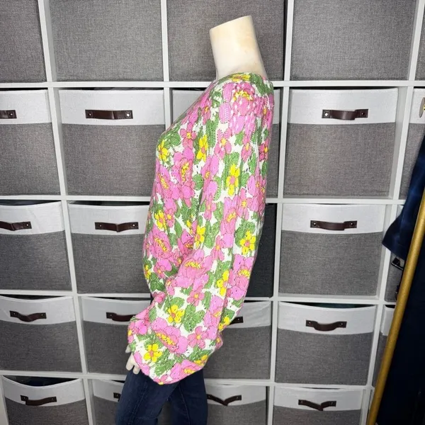 Show Me Your Mumu Vienna Sweater in Fresh Floral Size Large - Image 8