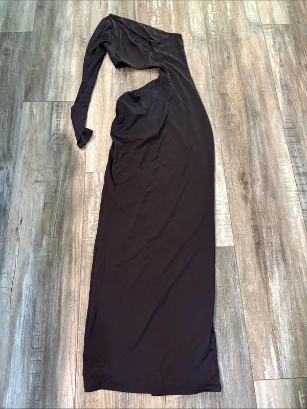 Meshki Joyce Black One Shoulder Sexy Bodycon size small - Image 4