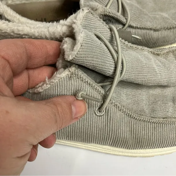 Hey‎ Dude Wendy loafers in gray corduroy size 10 - Image 2