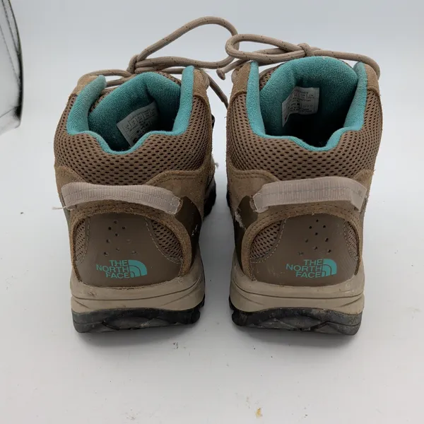 North Face‎ Storm III Mid Waterproof Hiking Boots Brown Teal Womens 5 NF0A32Z7 - Image 5