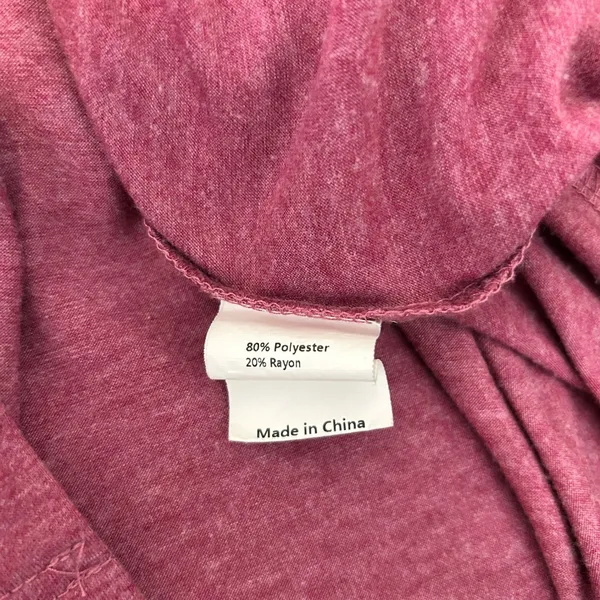 Allegra K V Neck Button Front Ruffle‎ Sleeve Midi Dress Fuchsia XL - Image 8