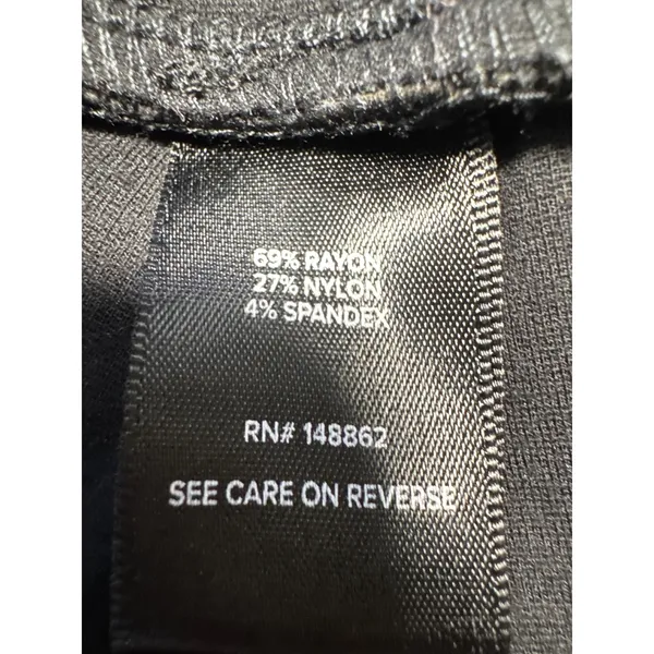 Torrid Cropped Pants‎ Stretch Career Casual Black Torrid Size 0 - Image 4