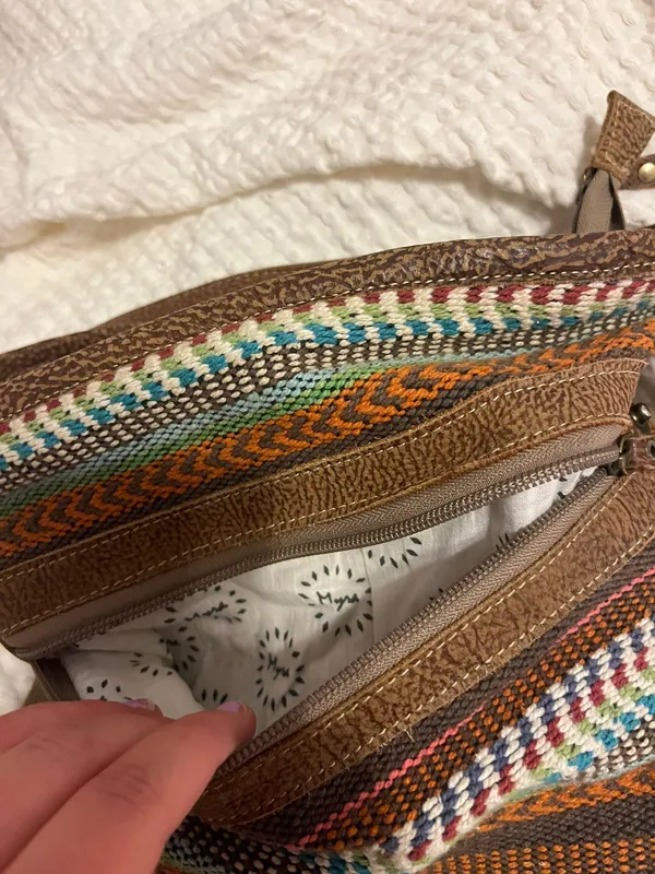 Myra Bags Striped Cowhide - Image 3