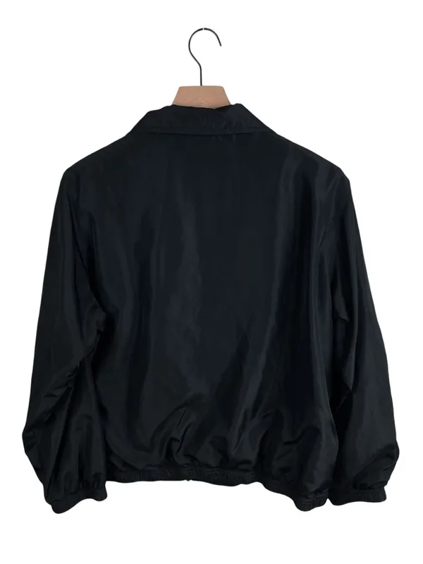 Vintage Cabin Creek Windbreaker Jacket Womens Size Large Embroidered Fall Leaves - Image 2