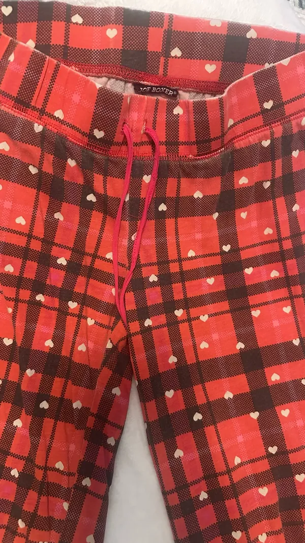 Plaid Red Joe Boxer Pajamas - Image 2