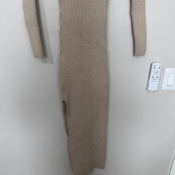 Petal & Pup Ainsley Long Sleeve Side Slit Rib Sweater Dress Size L - Image 5