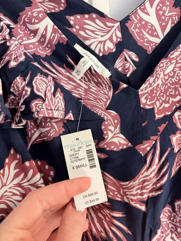 Floral Midi Dress - Image 3