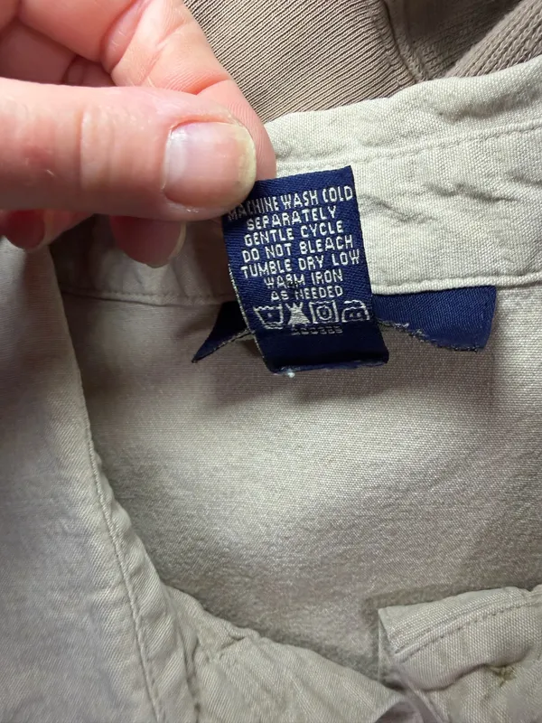 Denim & Co White Button Down Shirt Size 1X.  - Image 4
