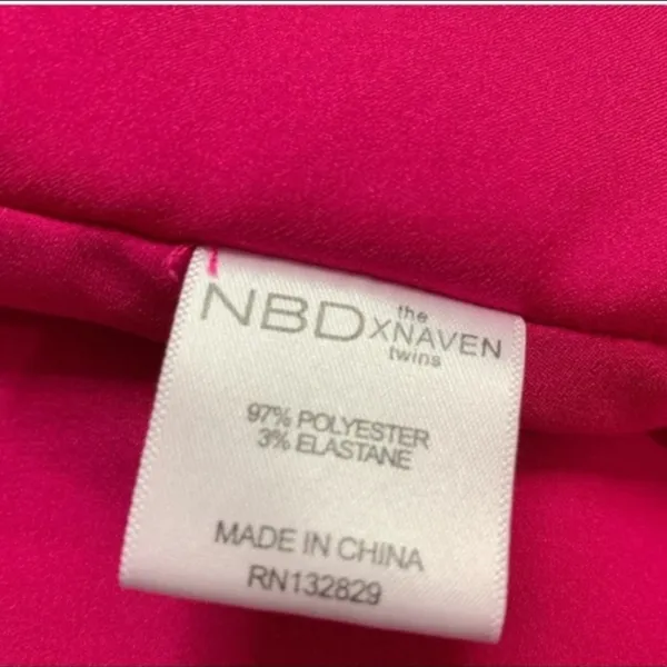 NBD x Naven Twins Te amo‎ mini dress - Image 8