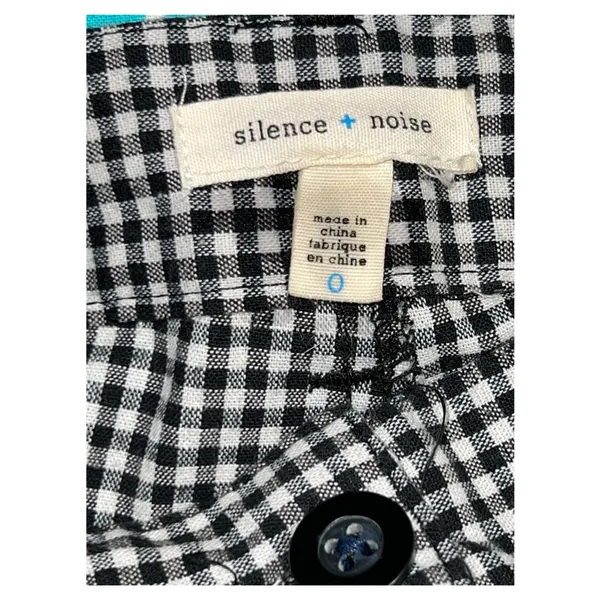Silence + Noise Checker Mom Pant  - Image 5