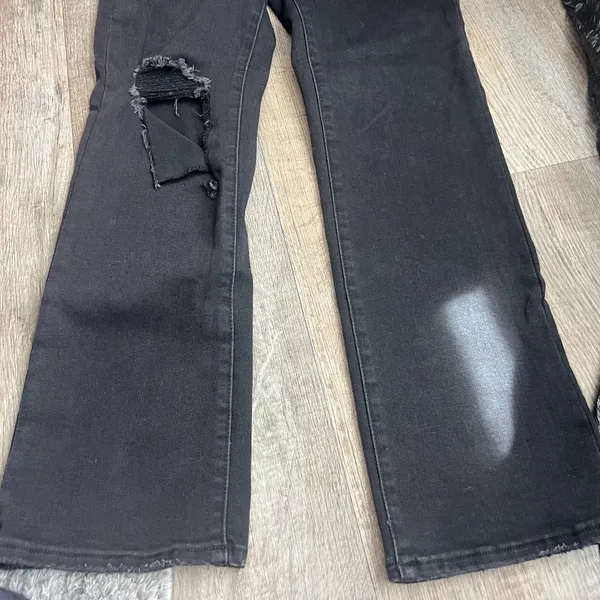 Risen black distressed jeans size 9/29‎ - Image 3