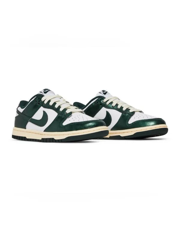 Nike Dunk Low Vintage Green White Pro Green Coconut Milk Sneakers Size 5 W - Image 2