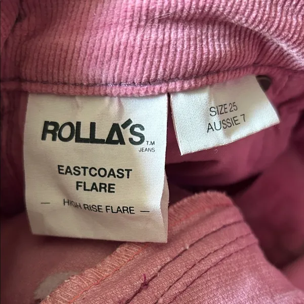 Rolla's Vintage Rose Corduroy Trousers - Image 8