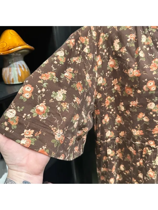 Tuckernuck “Crawford” Rosewood Chintz Floral Dress – Size 3XL - Image 3