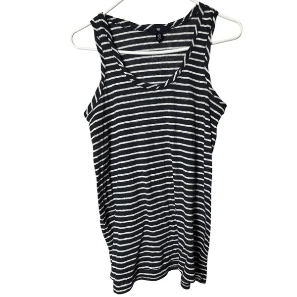 Gap Women's Striped Sleeveless Basic Tee  Sz XS - Image 3