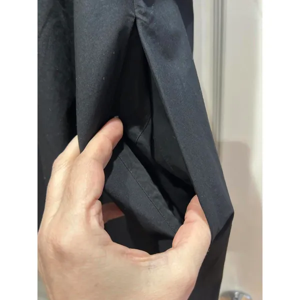 COS Black Short Sleeve Shirt Dress with PocketsSz EU36 - Image 3